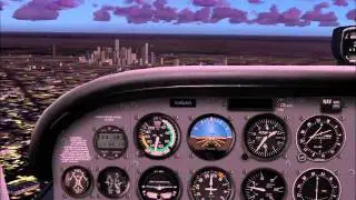 Retro! MSFS 2004: Touring Houston in Microsoft Flight Simulator 2004
