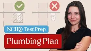 Plumbing Plan basics for Interior Designers | NCIDQ Test Prep