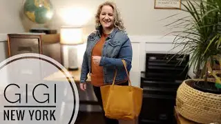 Unboxing GiGi New York Tori Tote and Weekly Planner - Full Grain Leather