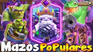 LOS MAZOS M&Aacute;S POPULARES DEL META DE LA SEASON 77 EN CLASH ROYALE 😍 Ione Gamer