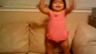 baby dancing to SVU theme song