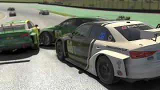 iRacing - IMSA Michelin Pilot - Interlagos - Audi RS3 TCR - VR (Oculus DK2)