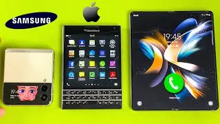 Z Fold 4 + iPhone 14 PM + Xiaomi RN11 + BlackBerry + Tecno POP3 + N20U + Z Flip3 Outgoing Calls