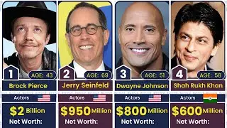 World Richest Actor 2024 😀 Top Hollywood Earners 2024