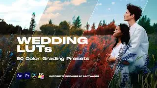 Wedding LUTs Color Grading Pack - Premiere Pro Presets