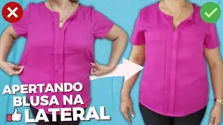 Como Apertar / Ajustar Blusa Na Lateral