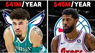 9 Most Overpaid Players In Today's NBA