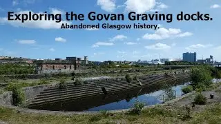 Exploring the River Clyde's graving docks.