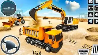 JCB Game 3D 🚜 Road Construction Simulator | Real JCB Work Android Gameplay 2026