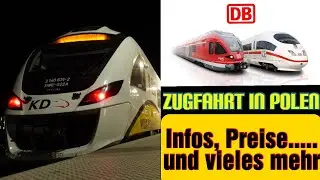 POLEN - Zugverkehr | Deutsche Bahn + Koleje Dolnośląskie | G&uuml;nstig Verreisen | Urlaub in Polen