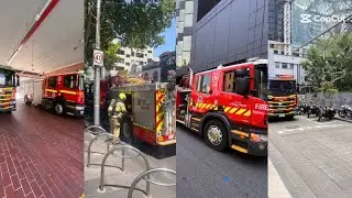 FS3, fs1  Multiple trucks on sene of a fire P3, R3, P2a, p2b UL1, p38b and commander 