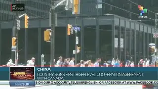 China signs first high-level cooperation agreement with Canada