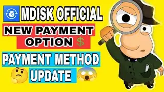 Mdisk Payment Proof | Mdisk  Payment  Method Change | Mdisk Payment Option Change