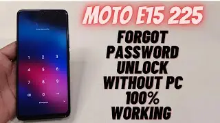 Moto E15 Hard Reset | Unlock Forgot Password | Factory Reset Without PC