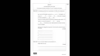 AQA A LEVEL BIOLOGY QUESTION PAPER 3 2024 (7401/3) #exam #biology #education #science #study
