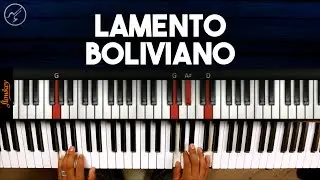 Lamento Boliviano - Enanitos Verdes Tutorial | Notas Musicales CLASES DE PIANO