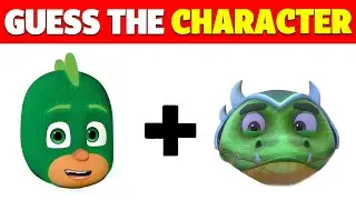 GUESS That Pj Masks Character by EMOJI! 🦎👦(Only Superfans Can Win!) | Gekko, Cat Boy, Luna Girl