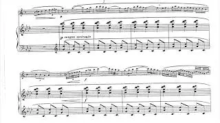 Gabriel Grovlez - Sarabande et Allegro for Alto Saxophone and Piano (1962) [Score-Video]