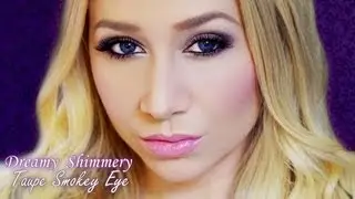 Dreamy Shimmery Taupe Smokey Eye Tutorial | The Beauty Vault