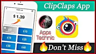 ClipClaps App  How to Create New account and Earn money 2022