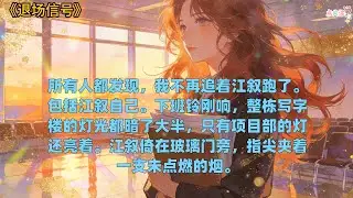 《退场信号》#小说 #好文 #小说推荐 #故事分享 #已完结 #故事頻道