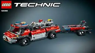 LEGO Technic 2017 AIRPORT RESCUE VEHICLE 42068 Лего Техник Автомобиль спасательной службы 2