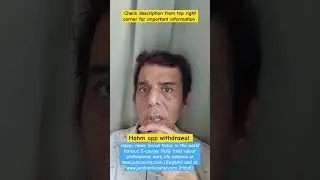 Dekho Proof HAHM Withdrawal | HAHM App Review |Treasure NFT Breaking News | Treasure NFT vs HAHM