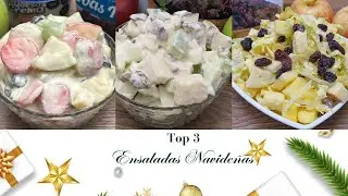 Top 3 ~ Ensaladas Navideñas