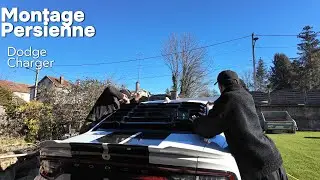 INSTALLATION D'UNE PERSIENNE DODGE CHARGER