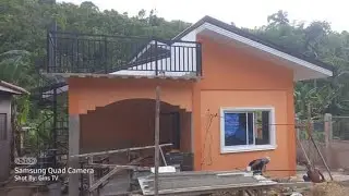 Modern House Design / Work Schedule For Today / WALL PAINTING #GinsTV