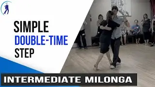 Milonga: simple double-time step (7-25-2023)