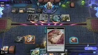Azulín vs Deck negro blanco – Partida completa en MTG Arena