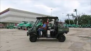 Sold! 2012 Kawasaki Mule 4010 Trans 4 Passenger 4x4 Dump Bed Gas bidadoo.com