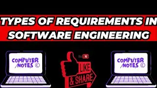 (PDF)TYPES OF REQUIREMENTS | SOFTWARE ENGINEERING #computerscience #bca #softwareengineering #pdf