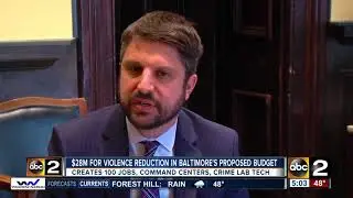 Baltimore City proposes $28M budget to help reduce violence