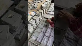 Hainan Black Basalt Cube StoneMesh Back Paving Stone