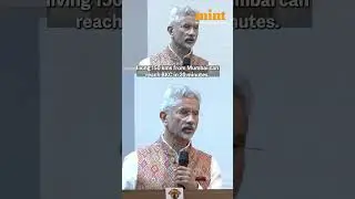 Does India Really Need #bullettrains? EAM #jaishankar Cites Metro Rail To Explain Importance