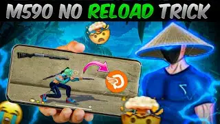 M590 No Reload Glitch 🔥 Unlimited Shotgun Shots ⚙️🇧🇷 | FF Tips & Tricks 🚀 GG GAME SPACE TRICK ☠️