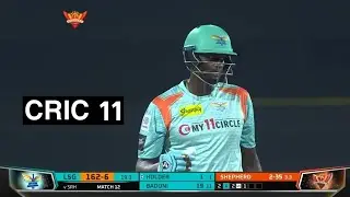 IPL 2022 LSG vs SRH Full Match Highlights | Lucknow Super Giants vs Sunrisers Hyderabad | Kl Rahul