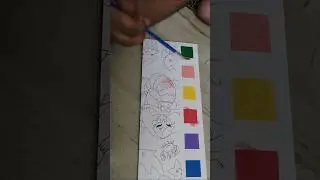 Water paint book with water color inside | Giftoo | Fun activities for kids