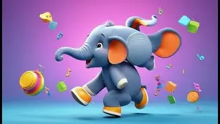 Five Little Elephants March Left and Right | Learn Directions for Kids | Fun Elephant Song