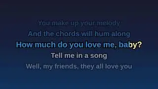 How Much Do You Love Me? Karaoke (-4 st) | Vulfmon & Jacob Jeffries