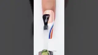 French nails design at home #nailart #nailsstyle