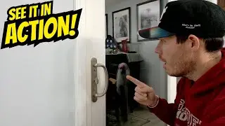 Quick installation of the Mortise Sliding Door Lock! Easy DIY Project!