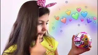 Аделина делает распаковку шариков-сюрпризов с ЕДИНОРОЖКАМИ/ Magic surprises UNICORN!!! #adelinago