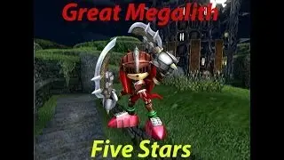 Sonic and the Black Knight - Great Megalith - 5 Stars - Gawain/Knuckles - Beat the Clock
