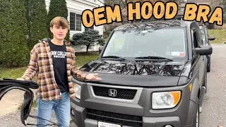 Обзор аксессуаров Honda Element, эпизод 2 | Hood Bra