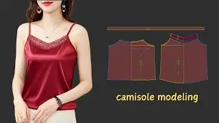 A beautiful bandeau top - you can also learn to model it!