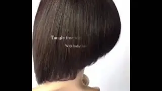Wholesale most natural short wig,100% virgin raw unprocessed indian human hair from china factory