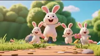 Wake Up Little Bunnies Song | Fun Nursery Rhymes & Kids Songs